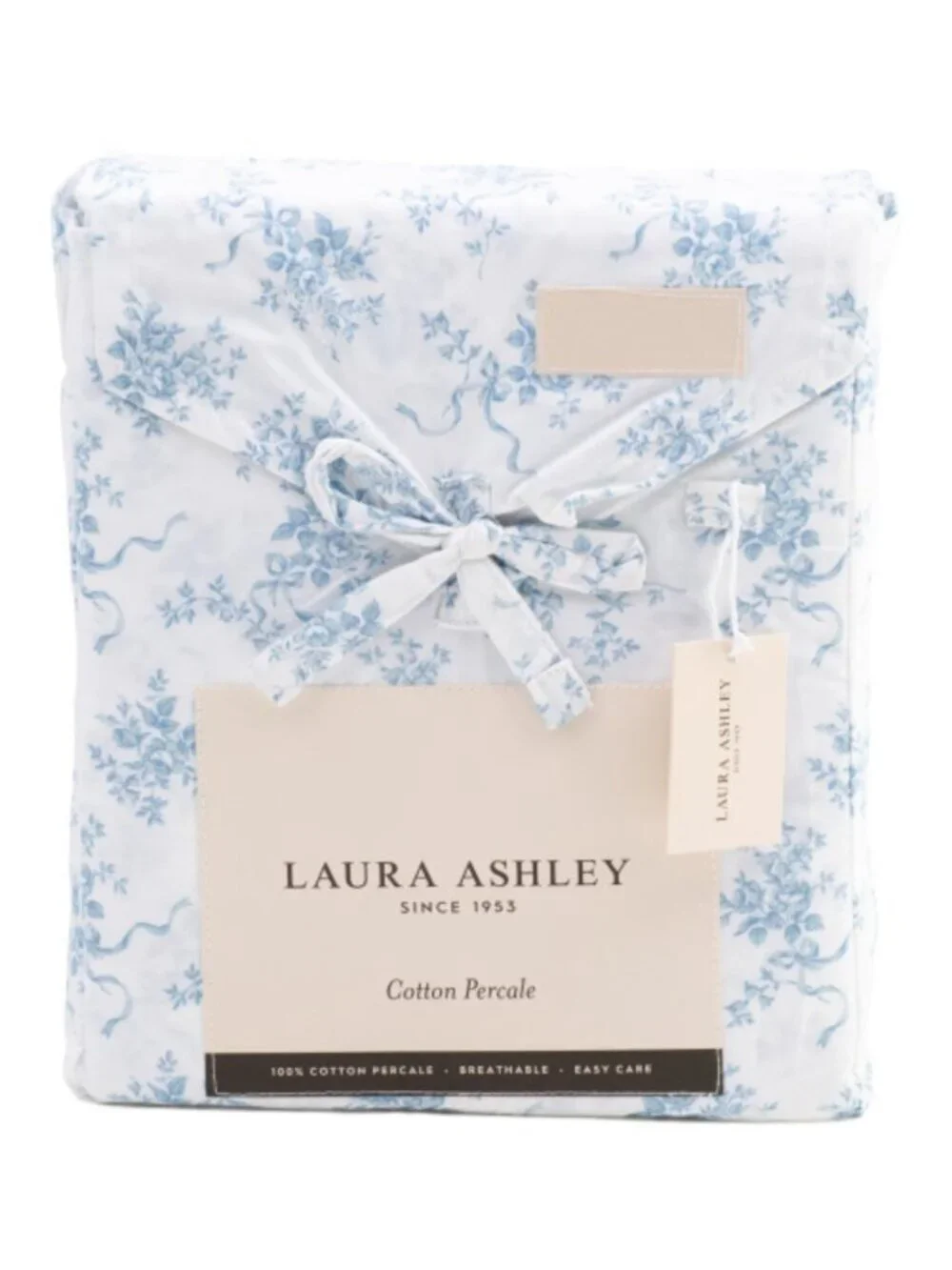 LAURA ASHLEY Cotton Floral Sheet Set